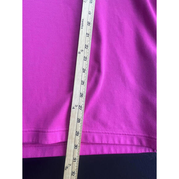 Under Armour Men’s 2XL Pink HeatGear Polo Shirt Loose Fit Y2K Athletic Performan - Picture 8 of 8